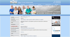 Desktop Screenshot of moszhonlap.hu